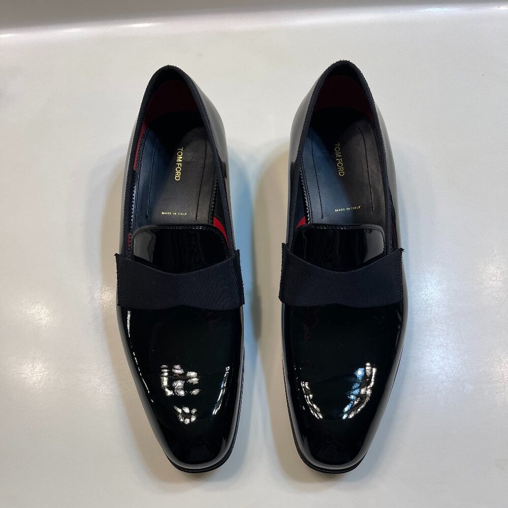 TOM FORD MEN'S EDGAR PATENT LEATHER SHOES